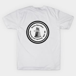 Dalek Operators Design T-Shirt